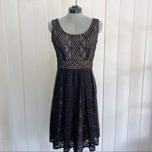 Maggy London Black Crochet Lace Dress​​​